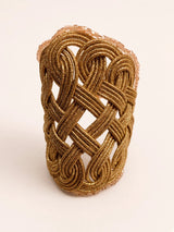 Bracciale intrecciato color oro — vista prodotto